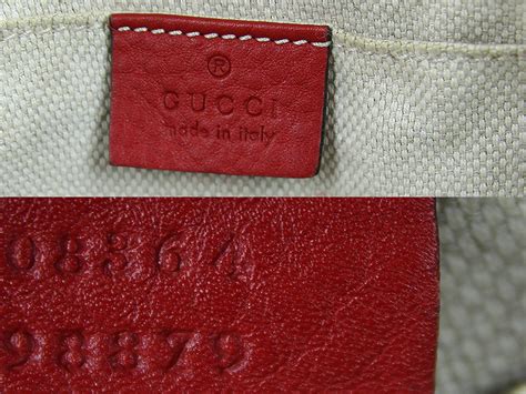 como saber si es original gucci|autenticación de bolsa Gucci.